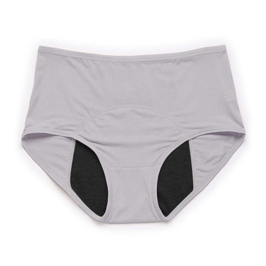 Comfy & Discreet Leakproof Underwear (Heavy Absorbency Gray 1-Pack)