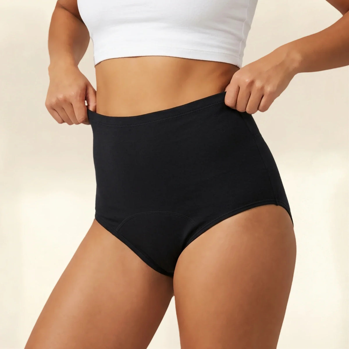 Cotton Leakproof High Waisted (10-Pack)