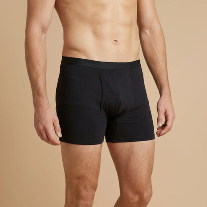 Men’s Leakproof Boxer Brief (Black 6-Pack)